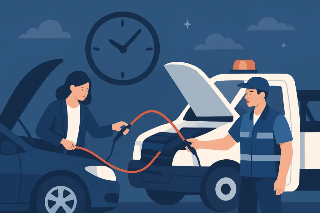24-Hour Jump Start Service That Shows Up
