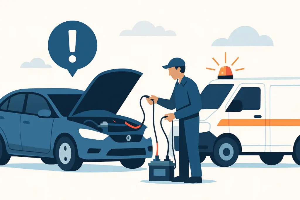 Emergency Car Battery Service That Shows Up Fast