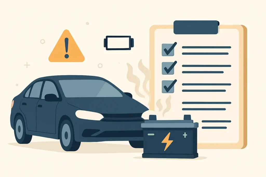 8 Signs Your Car Battery Is Dying